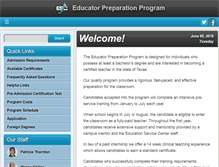 Tablet Screenshot of edprep.esc2.net
